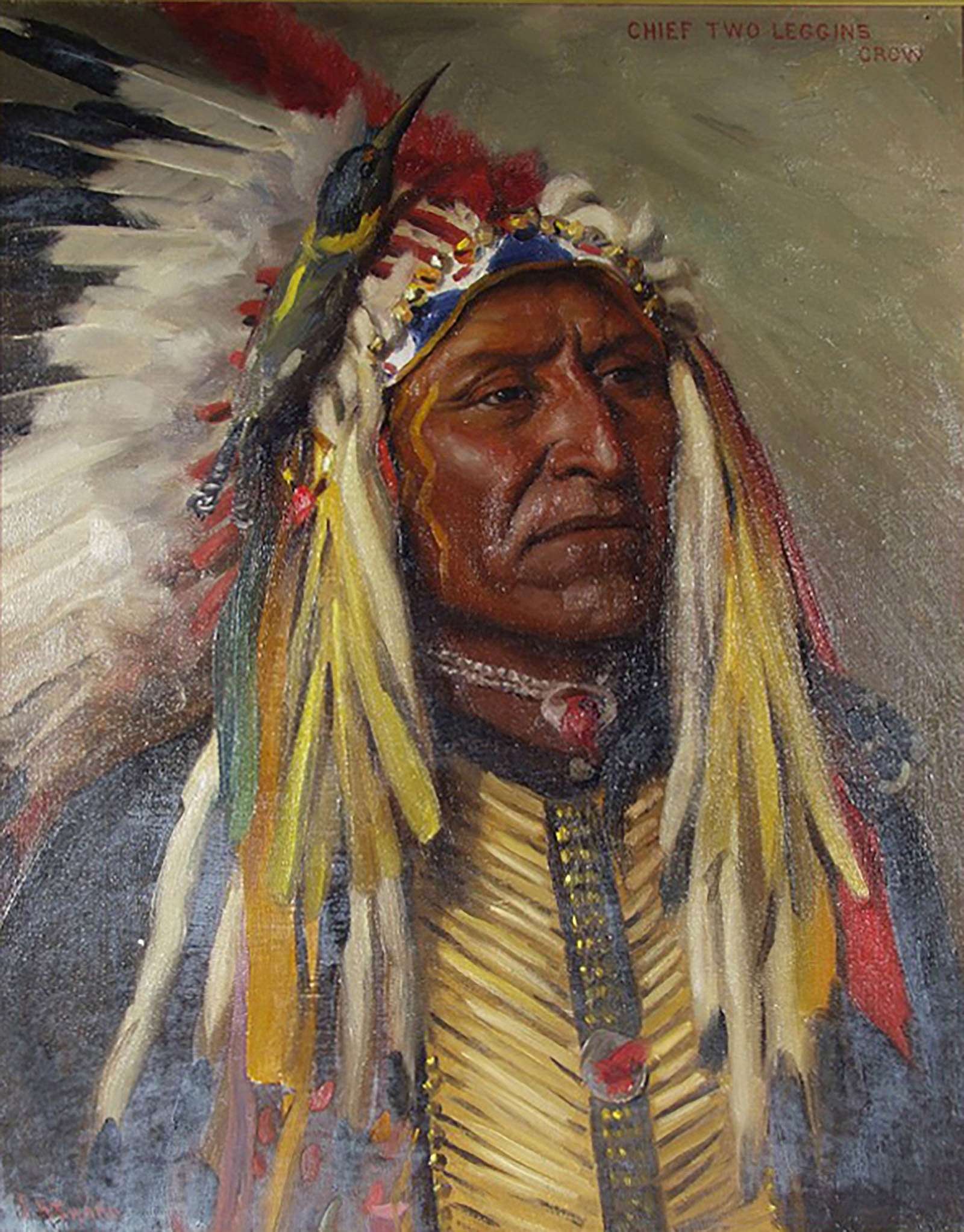 Chief Two Leggins - Crow